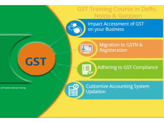 Best GST Course in Delhi, 110096, Get Valid Certification by SLA Accounting Institute, SAP FICO and Tally Prime Institute in Delhi, Noida,