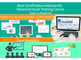 Excel Course in Delhi, 110038. Best Online Live Advanced Excel Training in Bhopal by IIT Faculty , [ 100% Job in MNC]