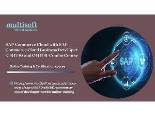 SAP Commerce Cloud with SAP Commerce Cloud Business Developer (C4H340 and C4H341) Combo Course