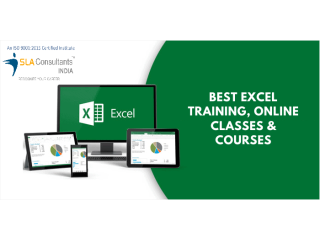 Excel Certification in Delhi, Laxmi Nagar with VBA/Macros, MS Access SQL Course, SLA Institute, 100% Job Placement