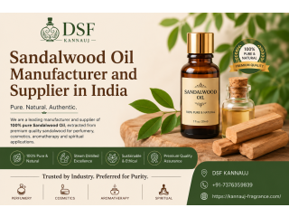 Sandalwood Oil Manufacturer and Supplier in India