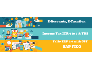 Accounting Coaching in Laxmi Nagar, Delhi, GST, Taxation, TDS, Tally, SAP FICO, Banking & Finance Classes, Free Demo, 100% Job, Navratri Offer '23